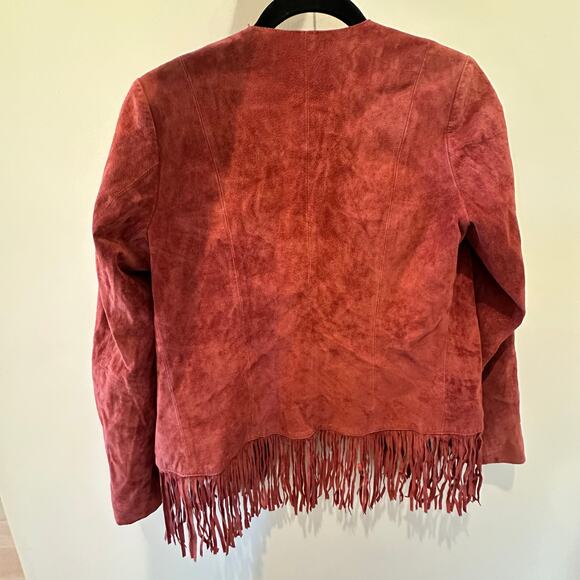 Scully Leather Fringe Suede Jacket XS - Picture 3 of 6
